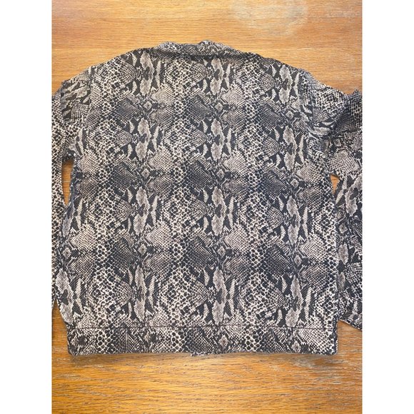 Love-Fire Python Denim Jacket-XS - Picture 5 of 7